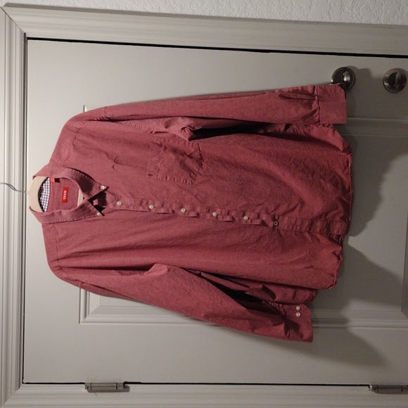Xxl Izod Long sleeve button down shirt red - Picture 1 of 9